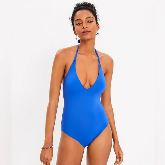 Loft Beach Plunge One Piece Swimsuit - Picture 2 of 4